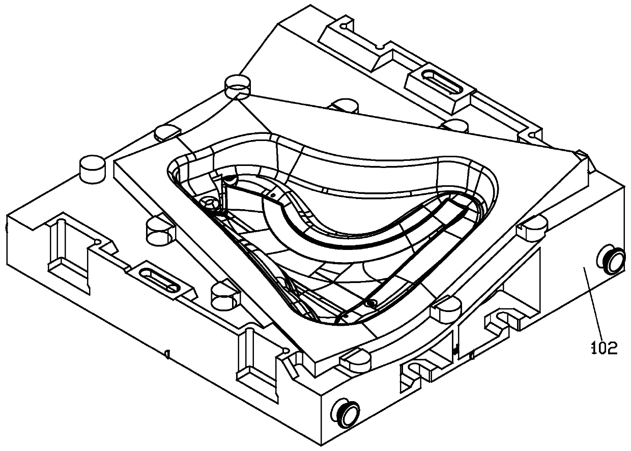 Ridge line shaping and sharpening method of covering part and shaping mold thereof