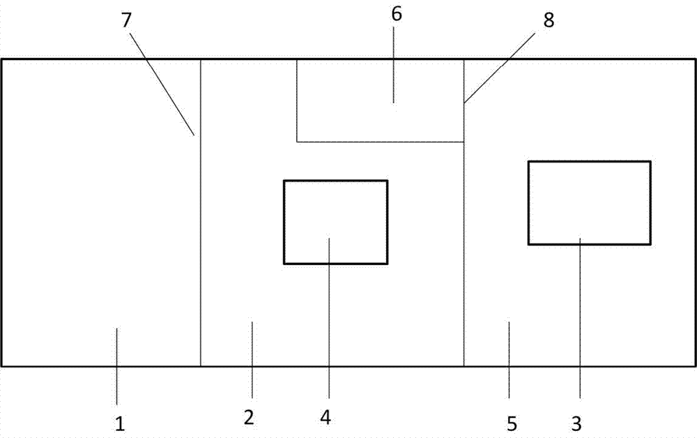 Household mouse-adopting harmful gas detector and training method thereof