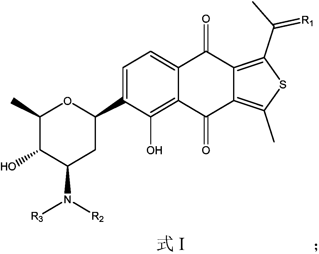 Naphtho thiophene diketone compound and preparation method and application thereof