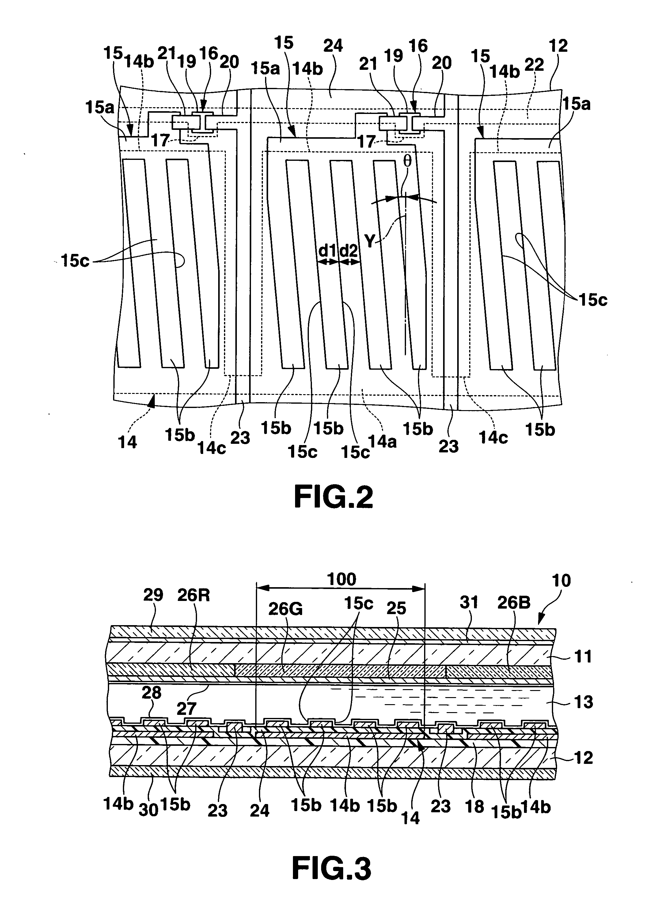 Liquid crystal display apparatus capable of controlling range of viewing angle