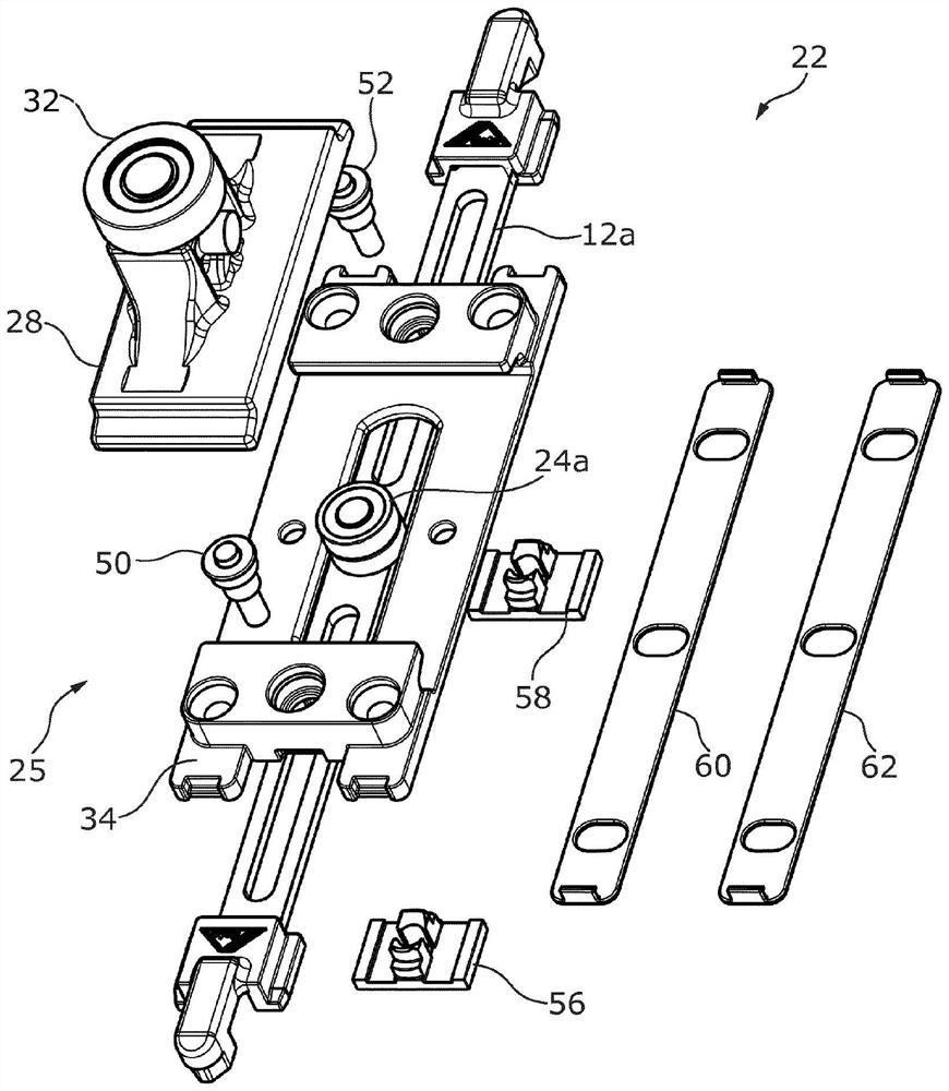 Pre-assembled fitting group and fitting assembly for a window or a door