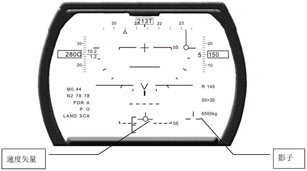 A Positioning Method of Aircraft HUD Virtual Velocity Vector Symbol