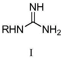 Application of guanidino compound