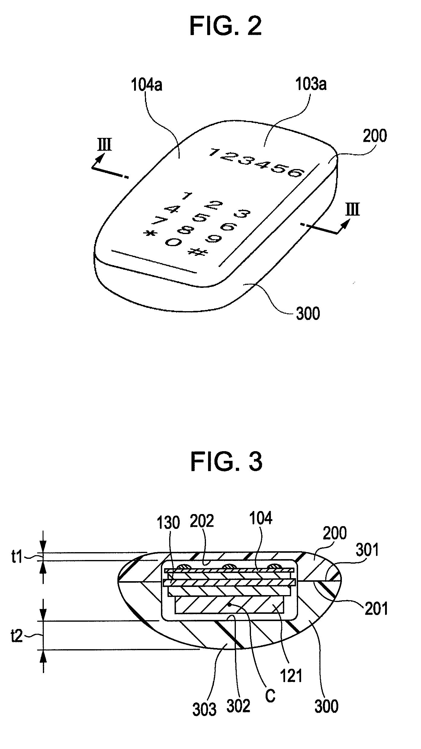 Portable wireless communication device