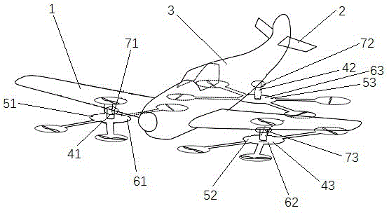 Aircraft taking off and landing system and method