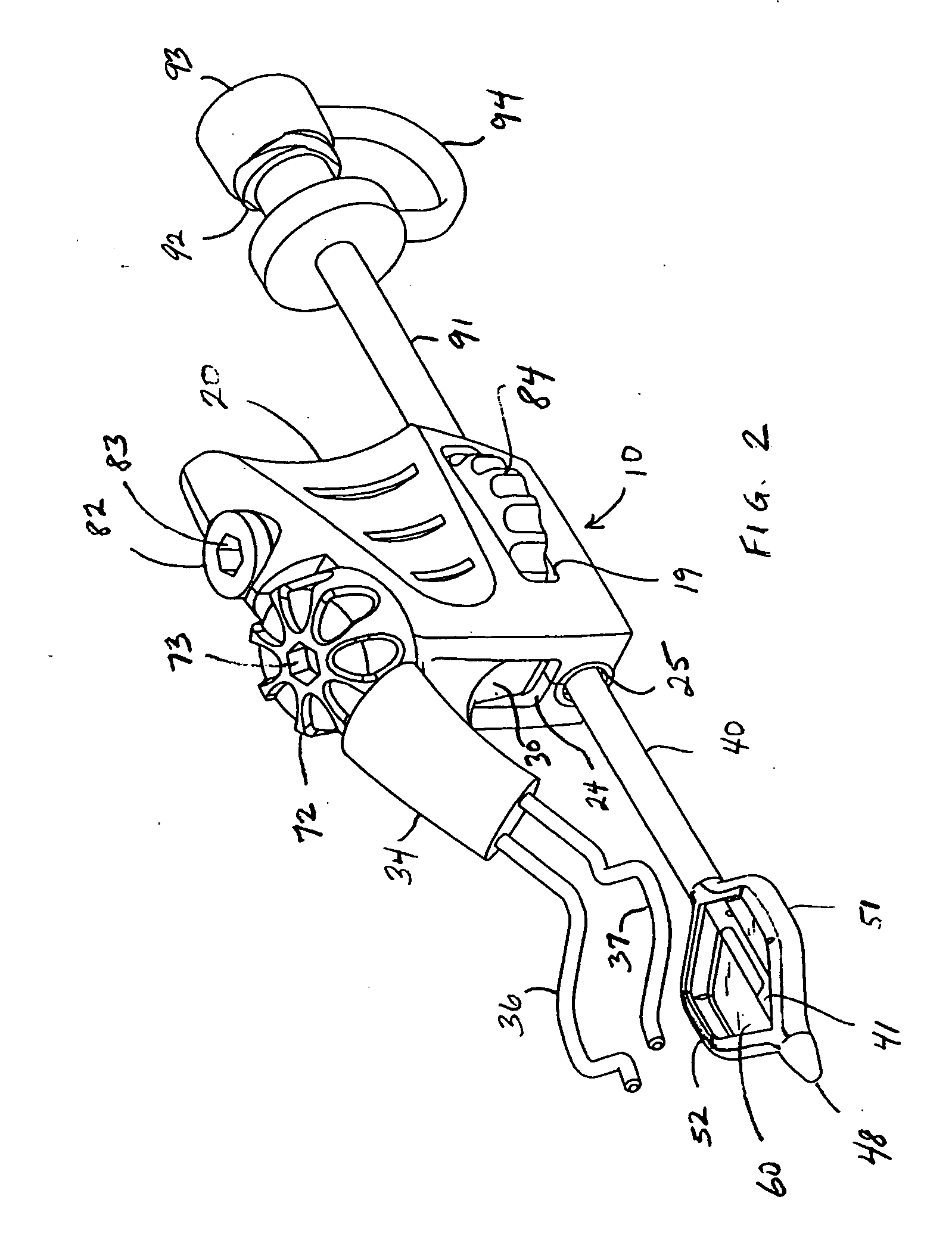 Device and method for performing multiple anastomoses