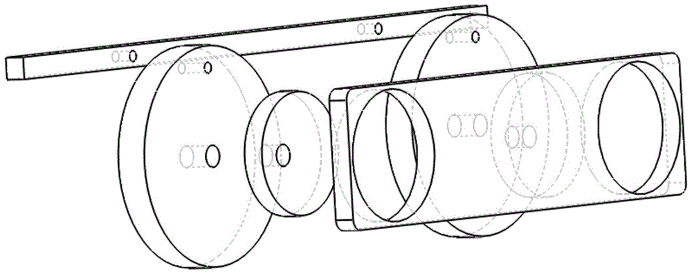 A multi-phase link-wheel drive mechanism