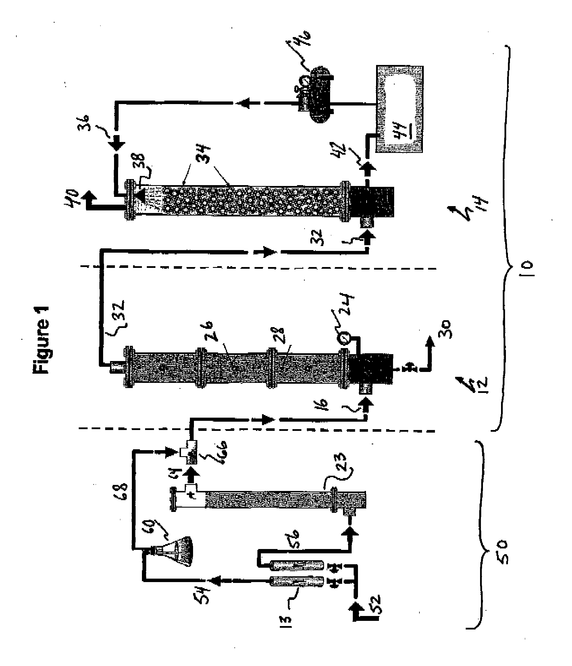 Gas purification apparatus and process using biofiltration and enzymatic reactions