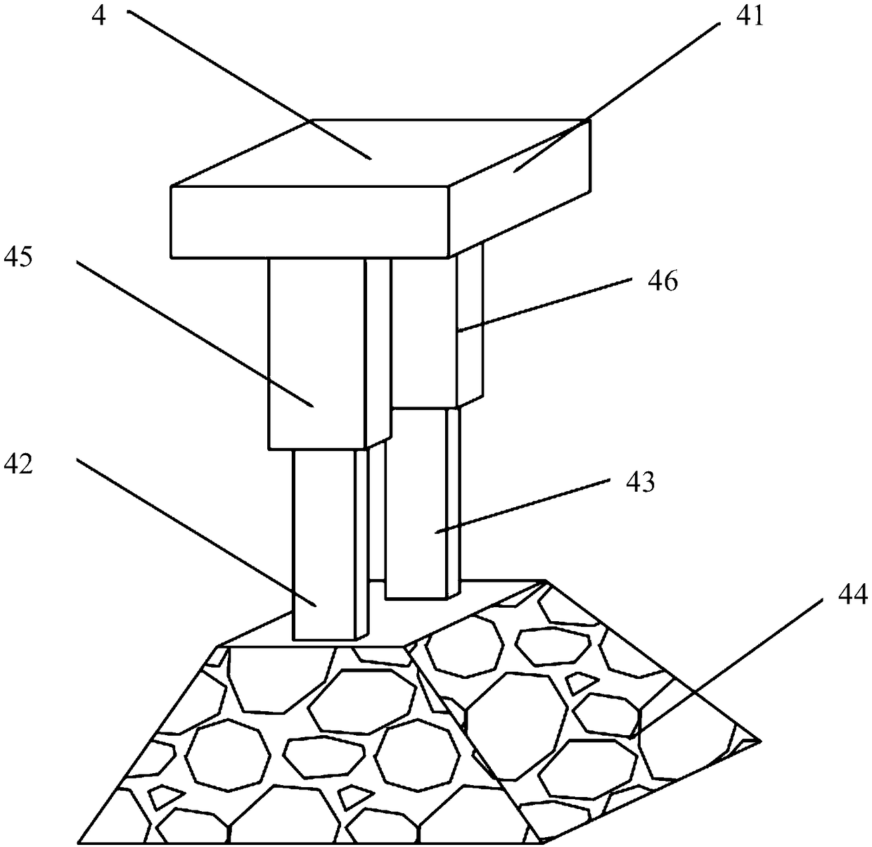 Diesel fork lift truck parking safety control method