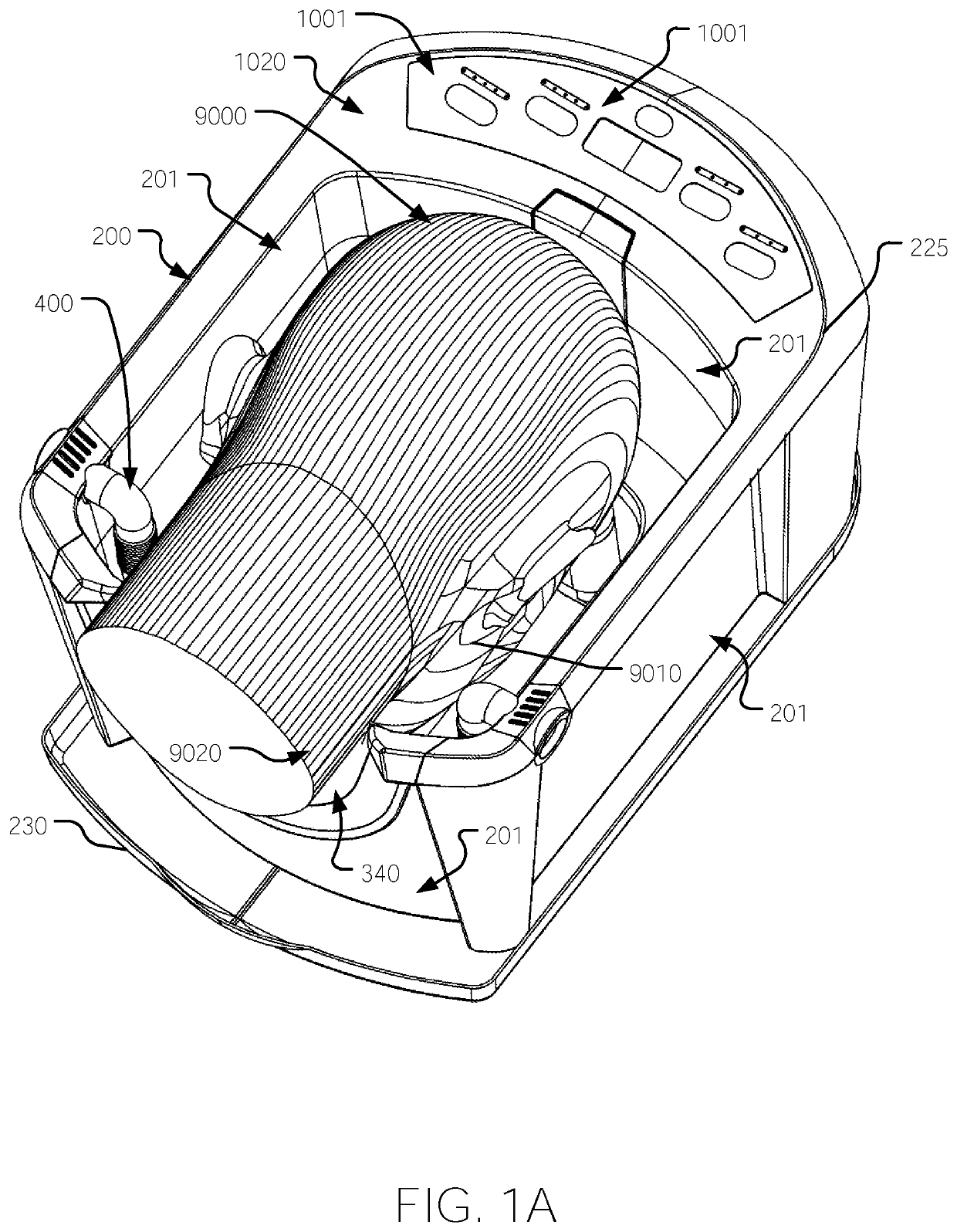 Face soaking device