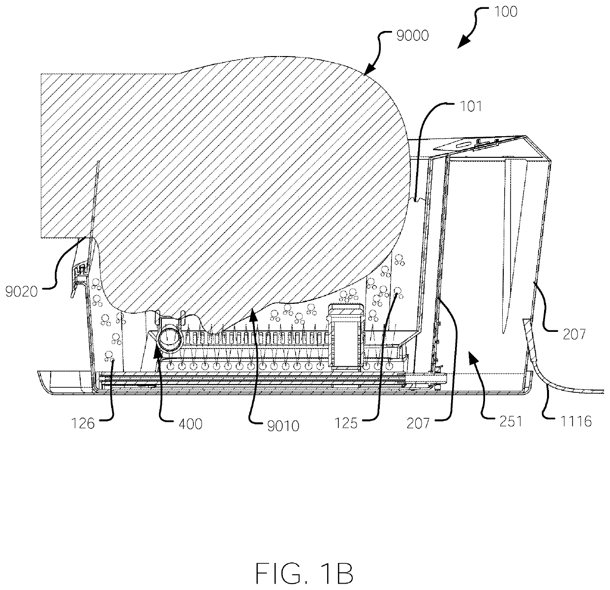 Face soaking device