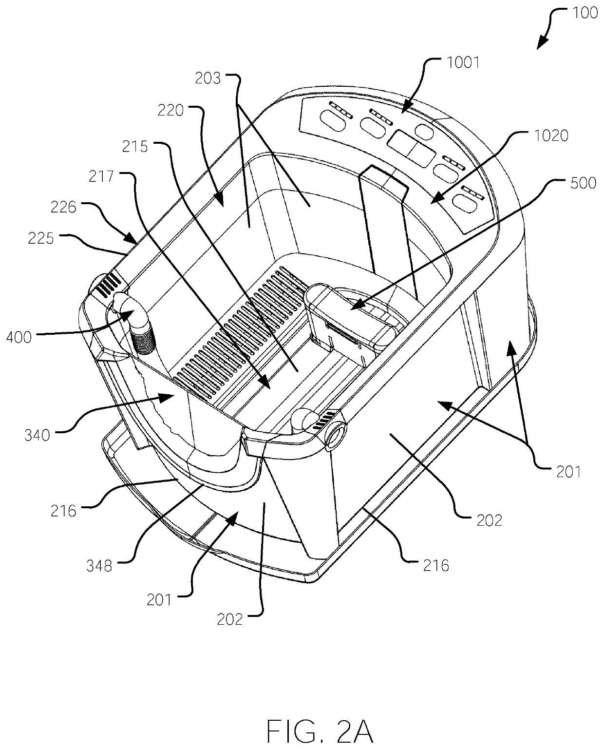 Face soaking device