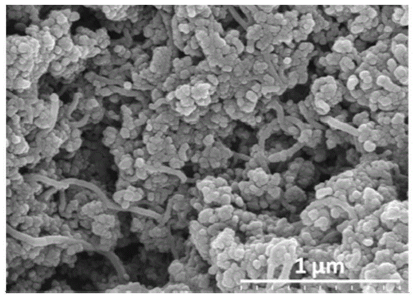 Nickel-based methanation catalyst promoted by in-situ growth of carbon nanotubes and preparation method thereof