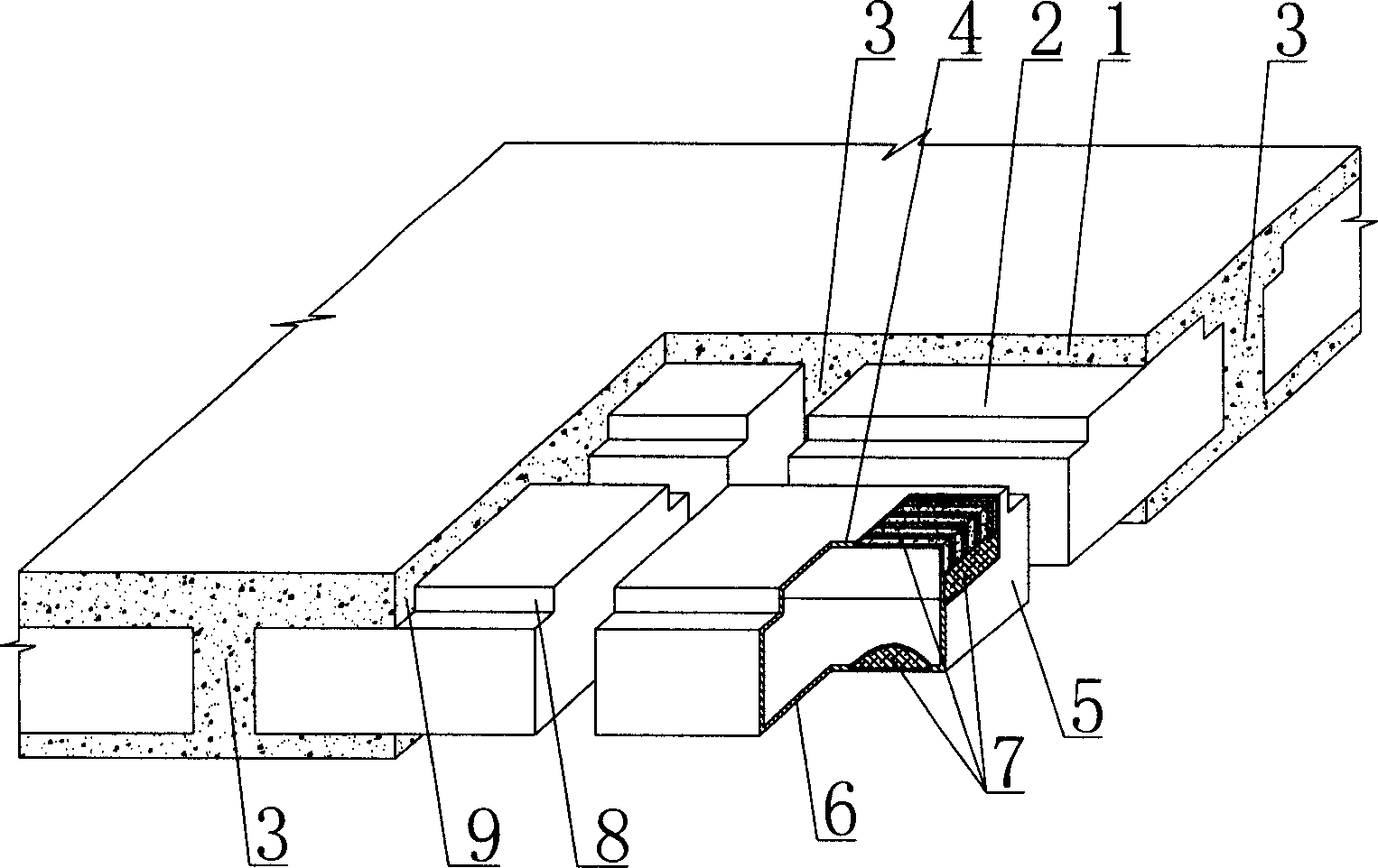 Cast-in-situ concrete hollow slab