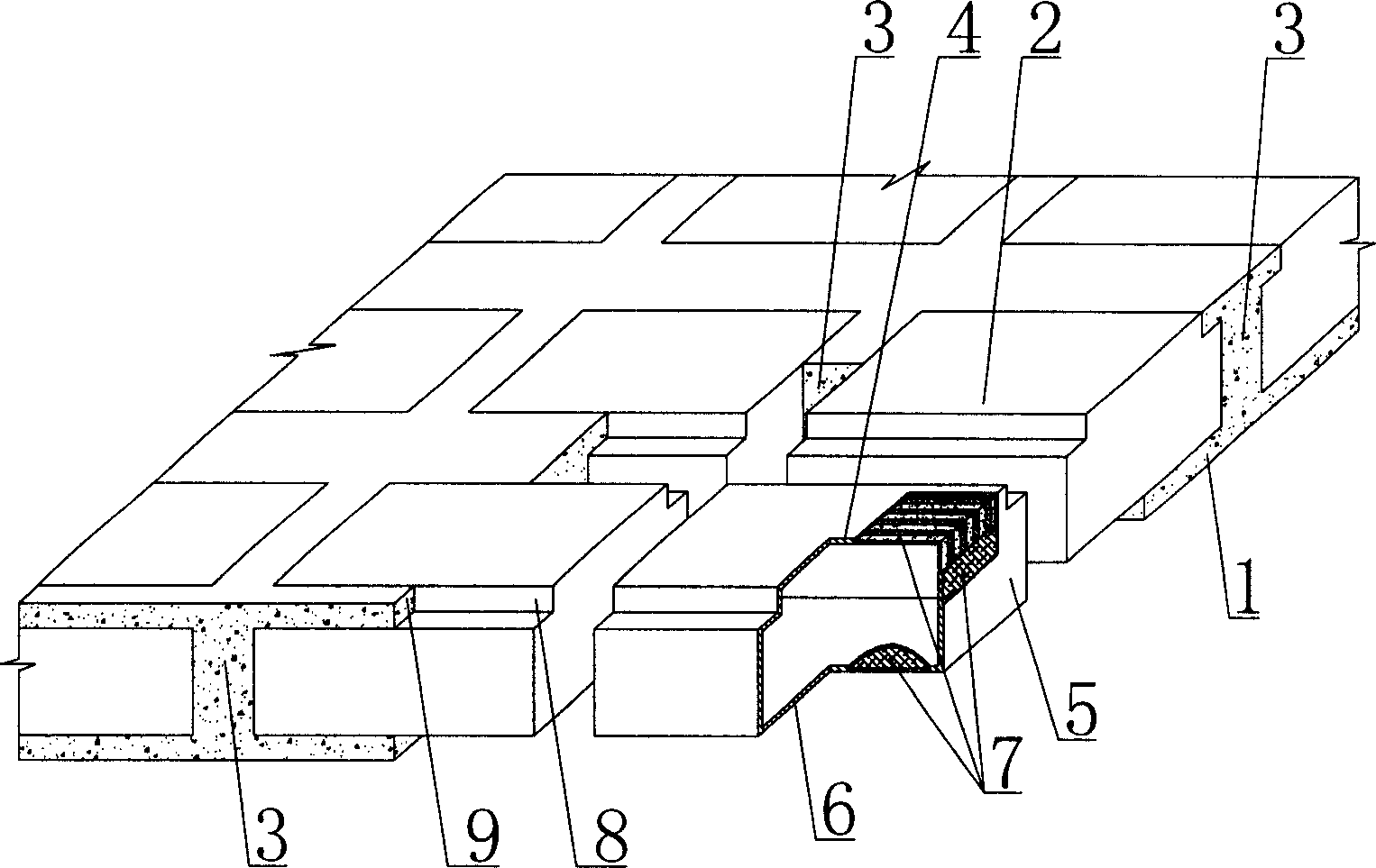 Cast-in-situ concrete hollow slab