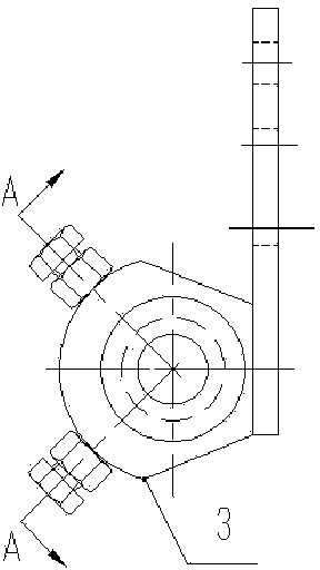 Spring pressure-assisted cutting fixing device with double cutting torches and application method of spring pressure-assisted cutting fixing device