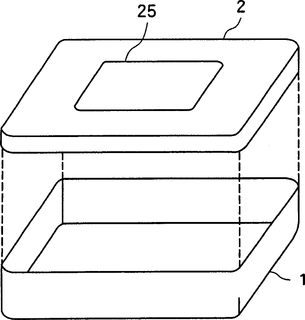 Container and information provision system