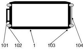 Safe and rapid battery replacement battery and matched electric chassis thereof