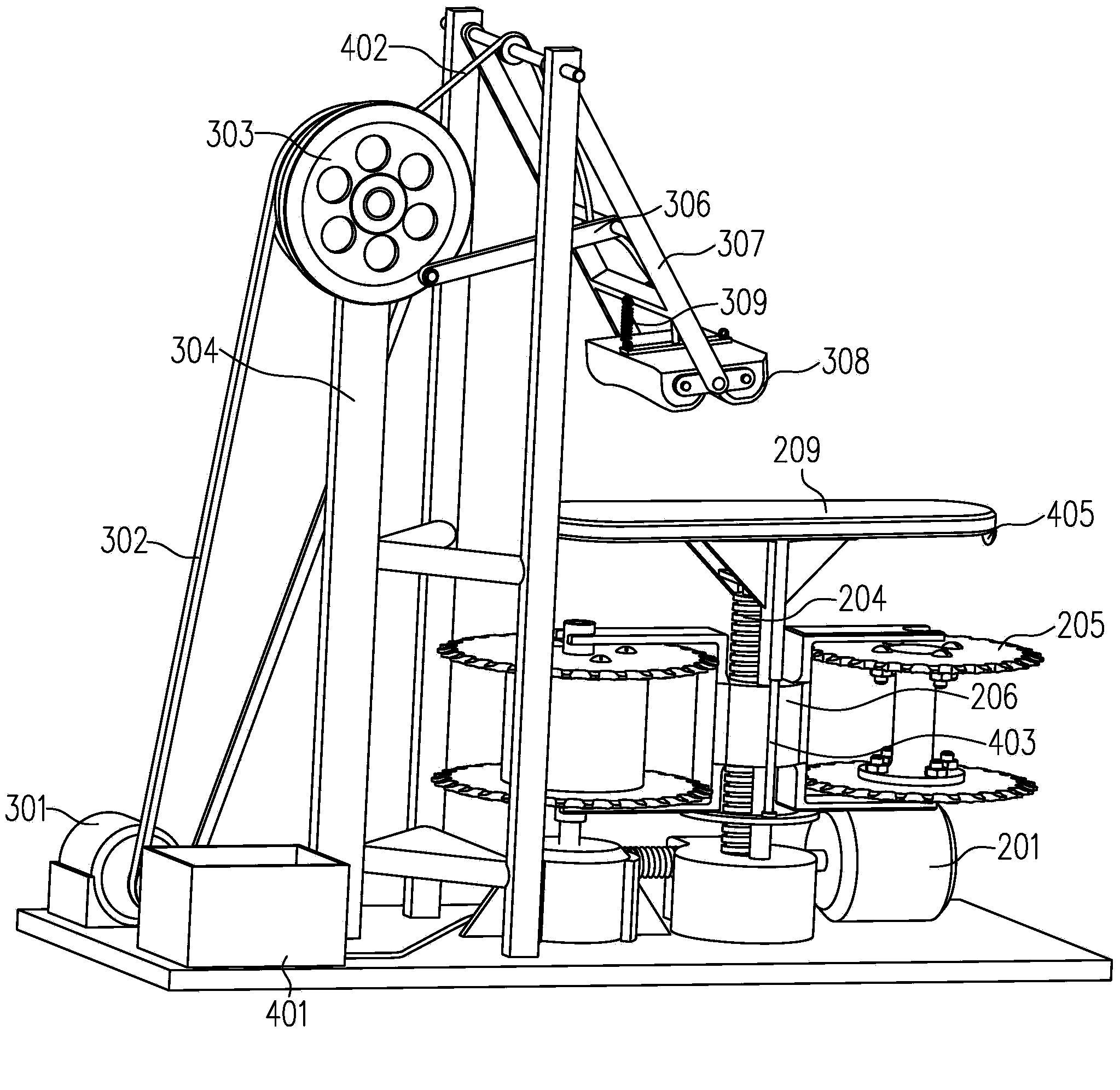 Full-automatic shoe-cleaning machine