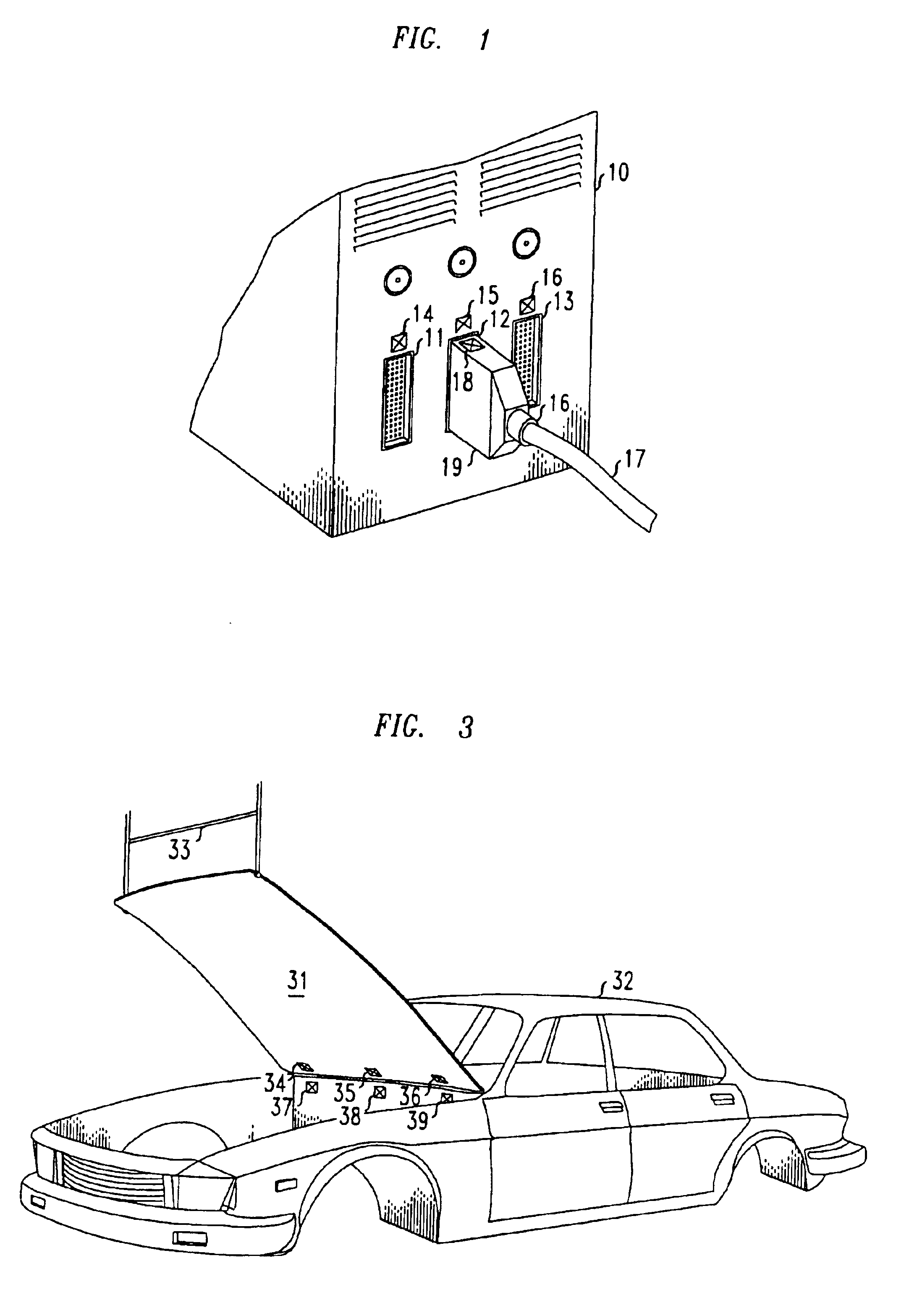 Method for determining juxtaposition of physical components with use of RFID tags
