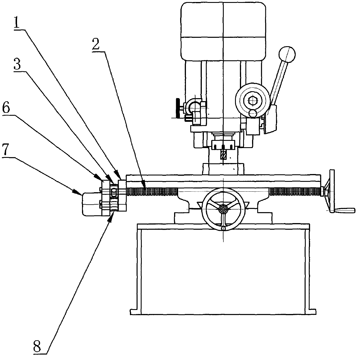 Automatic feeding mechanism and method for miniature machine tool