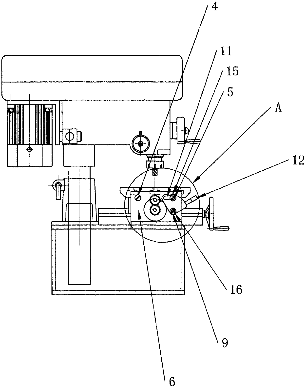 Automatic feeding mechanism and method for miniature machine tool