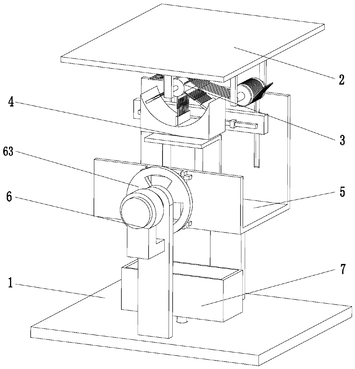 Spinning cotton yarn combing machinery