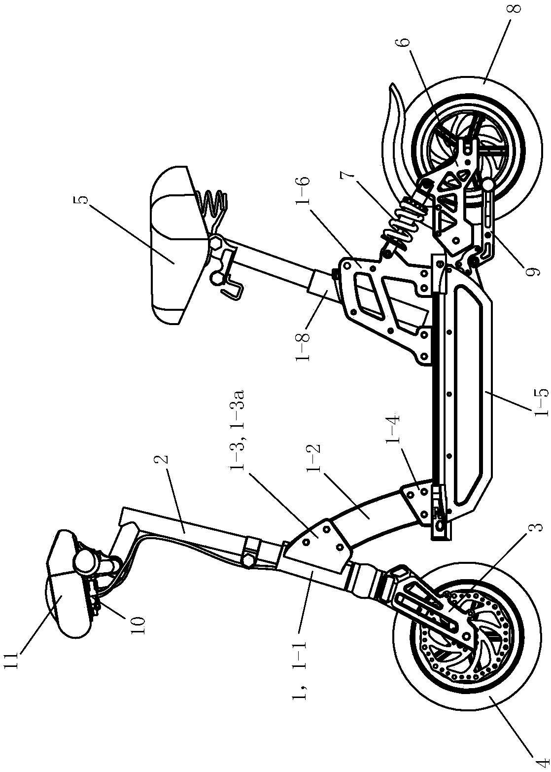 E-bike for easy mobility