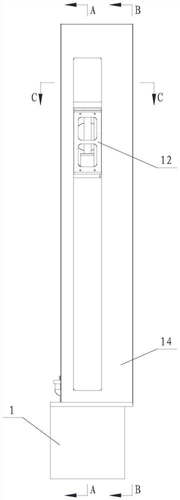 A robotic sealing column
