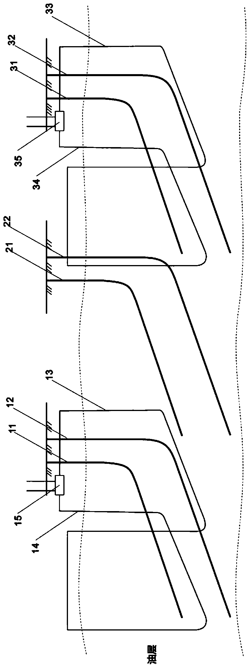 Production method of horizontal sagd well pair and sagd oil well system