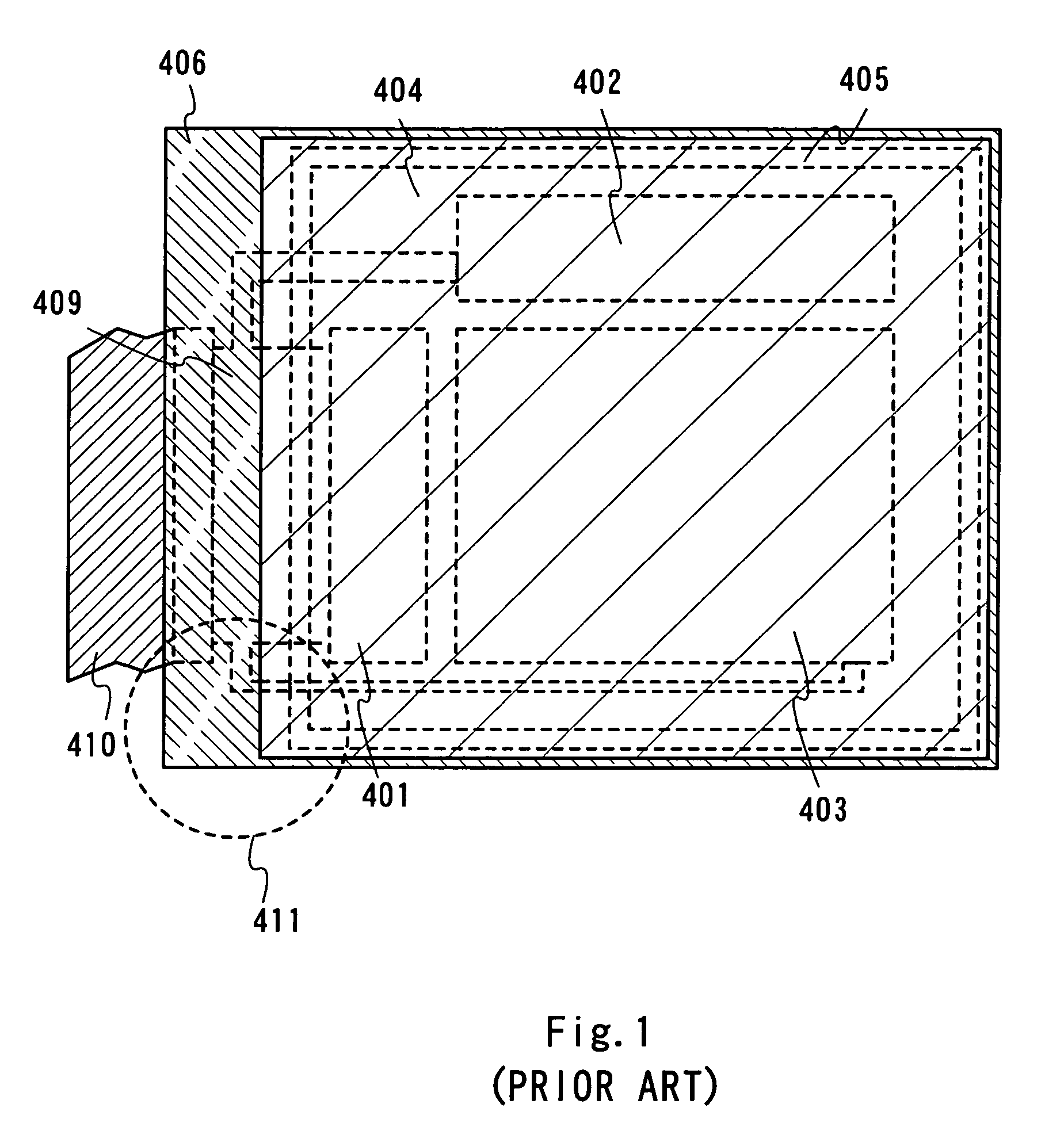 Display device having sealing film