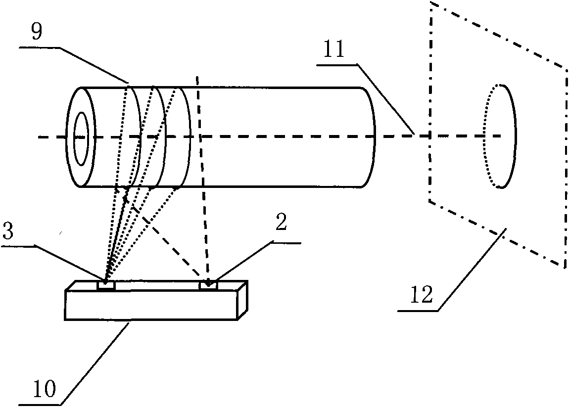Method for measuring diameter and straightness accuracy parameters of seamless round steel pipe