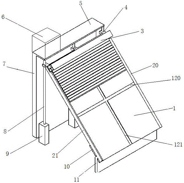 Automatic protection device of photovoltaic solar device