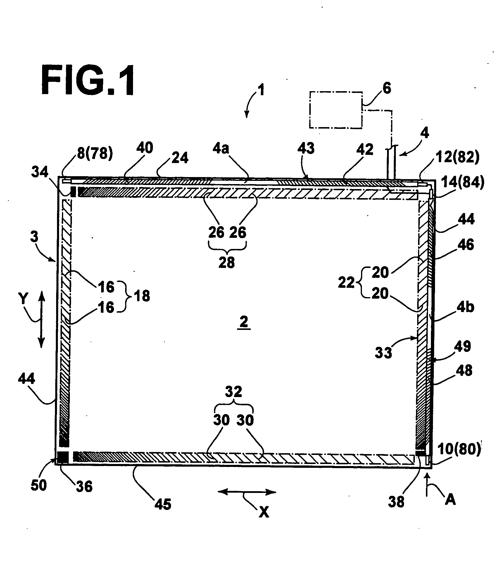 Acoustic wave touch detecting apparatus