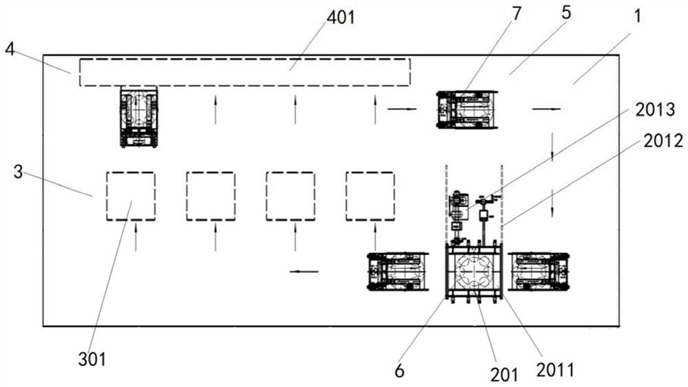 Spraying production line and production method