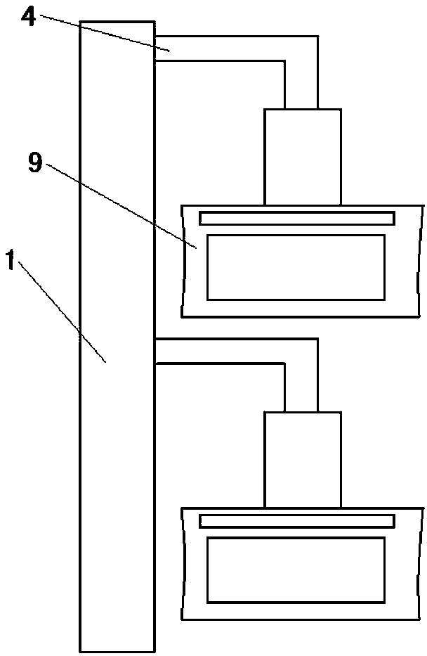 Smoke exhausting channel fresh air system and using method