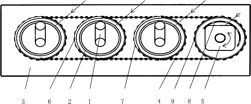 Heat collecting temperature controllable manufacturing method and product of vacuum solar heat collecting device