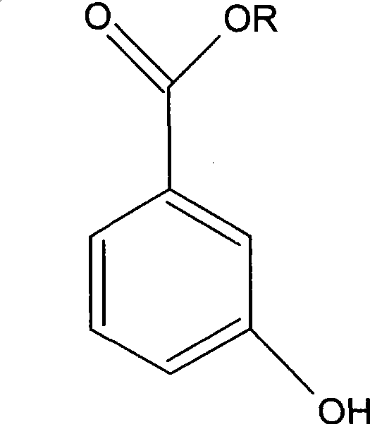 3-hydroxy benzoate preparation method