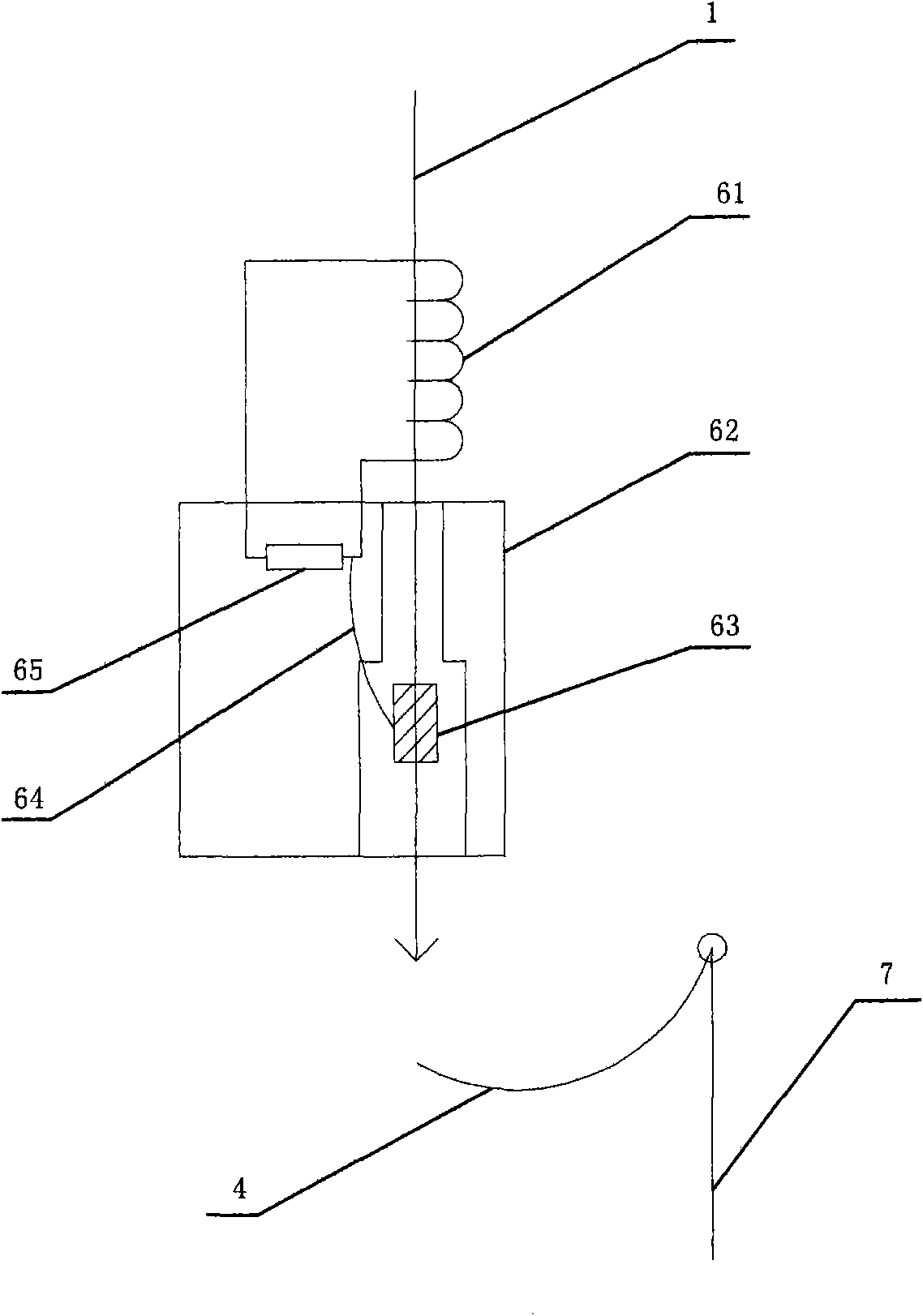 Protective device for high-voltage power equipment