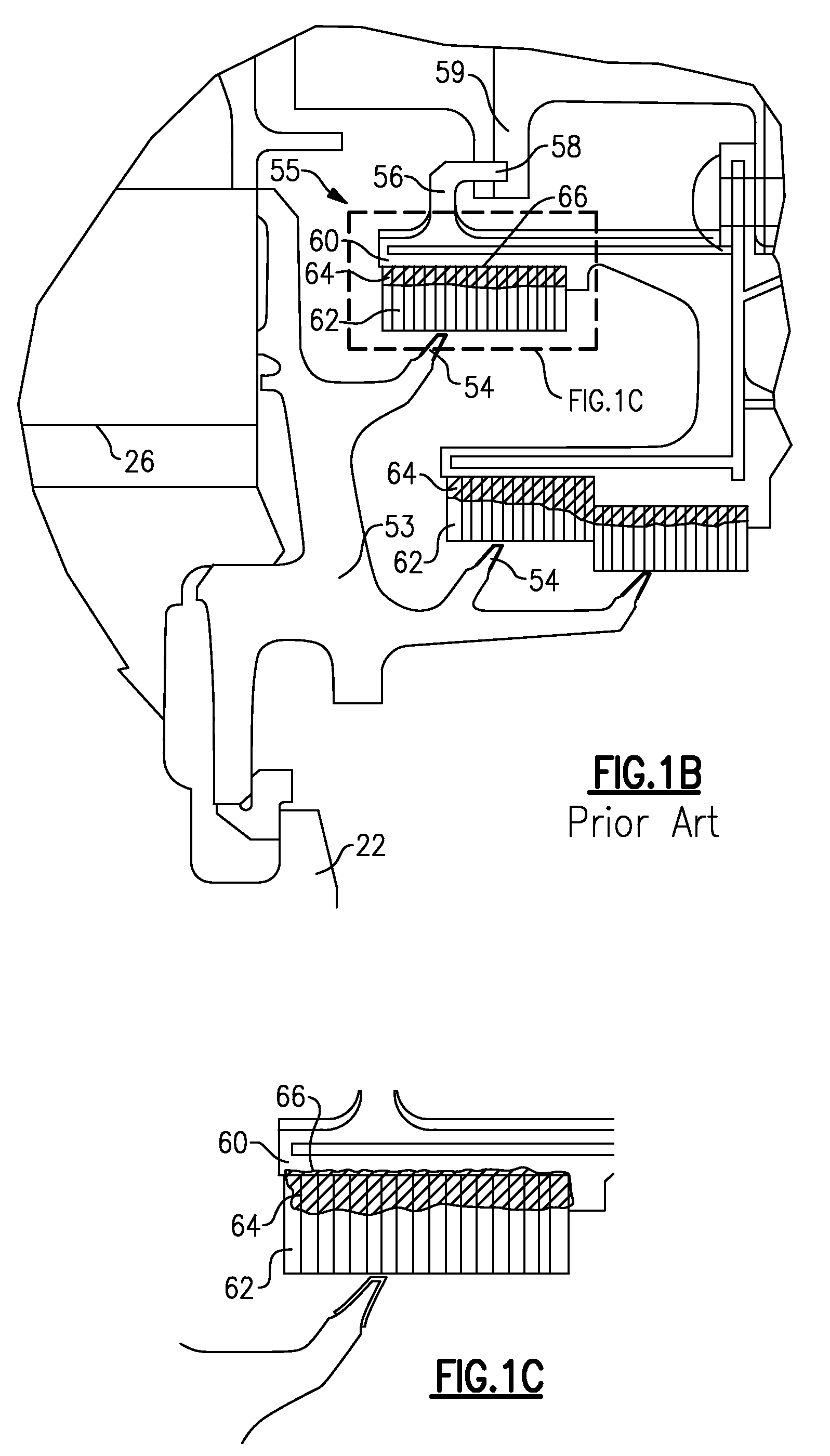 Gas turbine engine with integrated abradable seal and mount plate