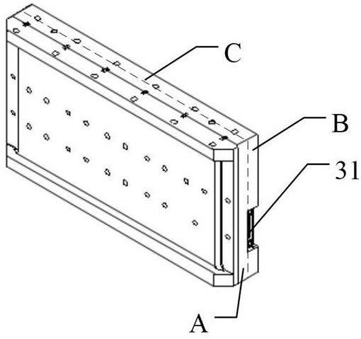 A millimeter wave single-channel control tr component