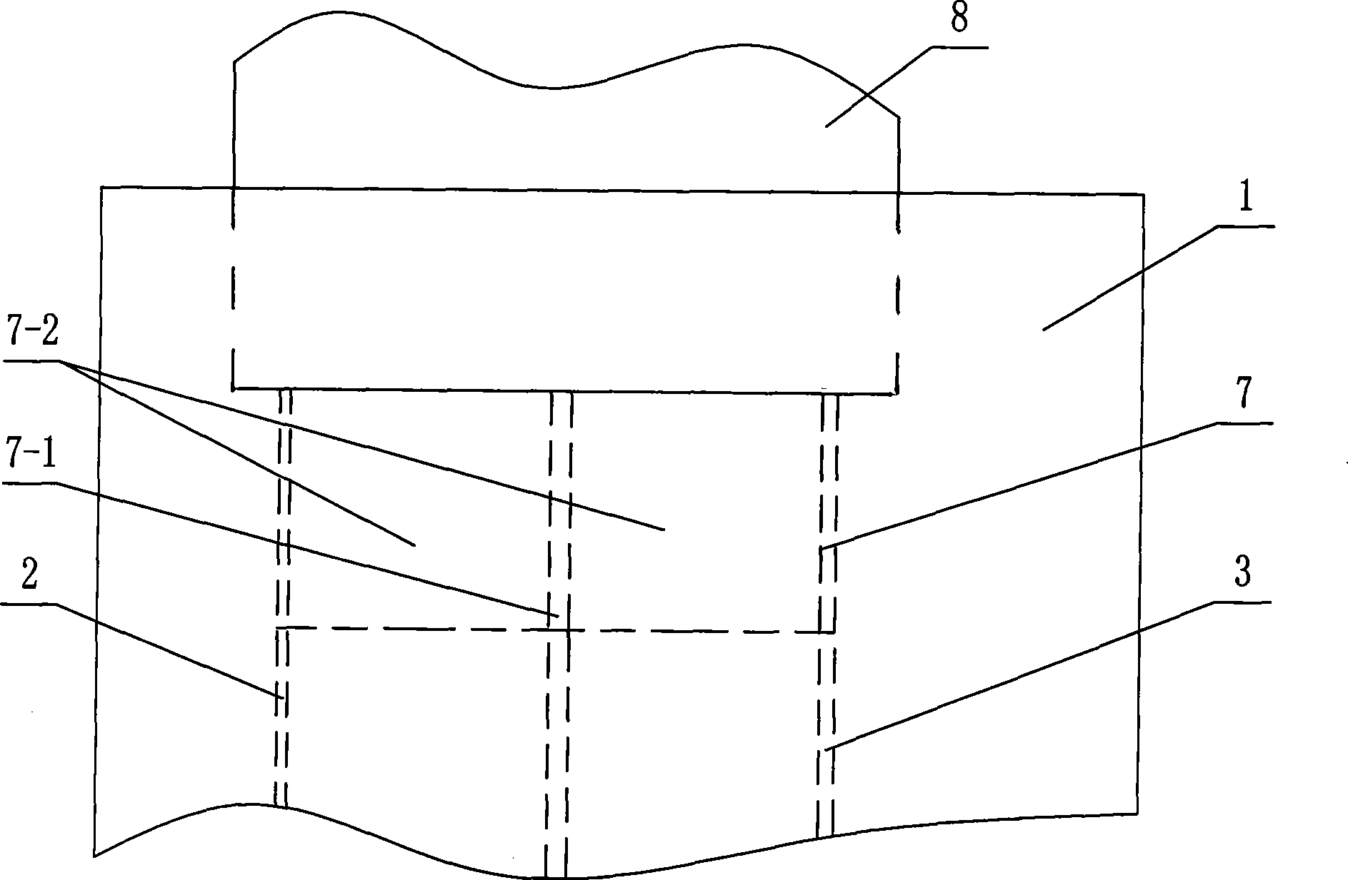 Wing with high intensity and high stiffness