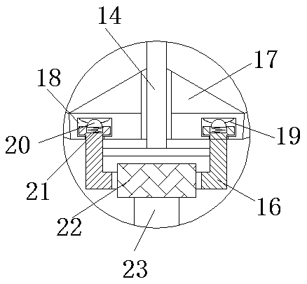 Mechanical hopper for mechanical engineering building construction