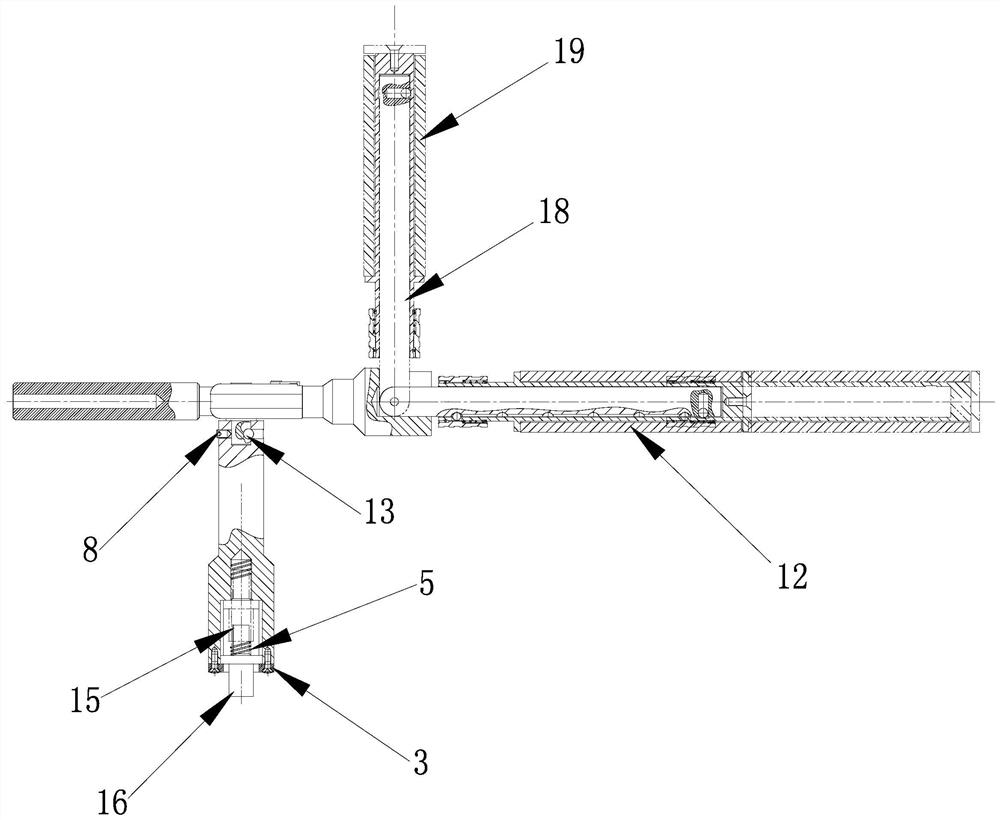 Fast integrated dismantling wrench