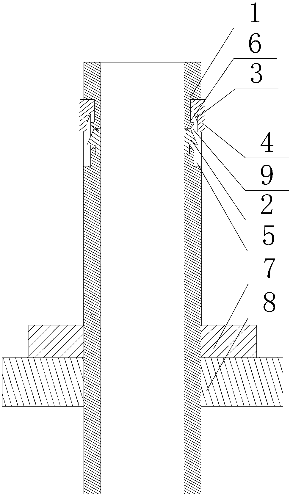 Implementation method of steel frame forming device for pile hole foundation