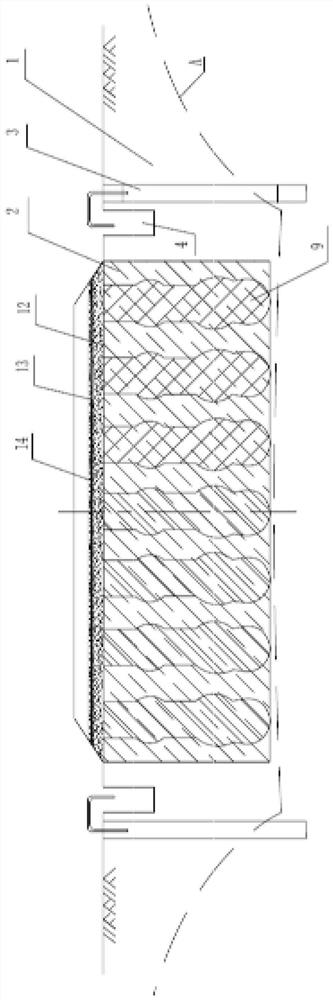Roadbed treatment method based on vacuum dewatering combined with dynamic compaction