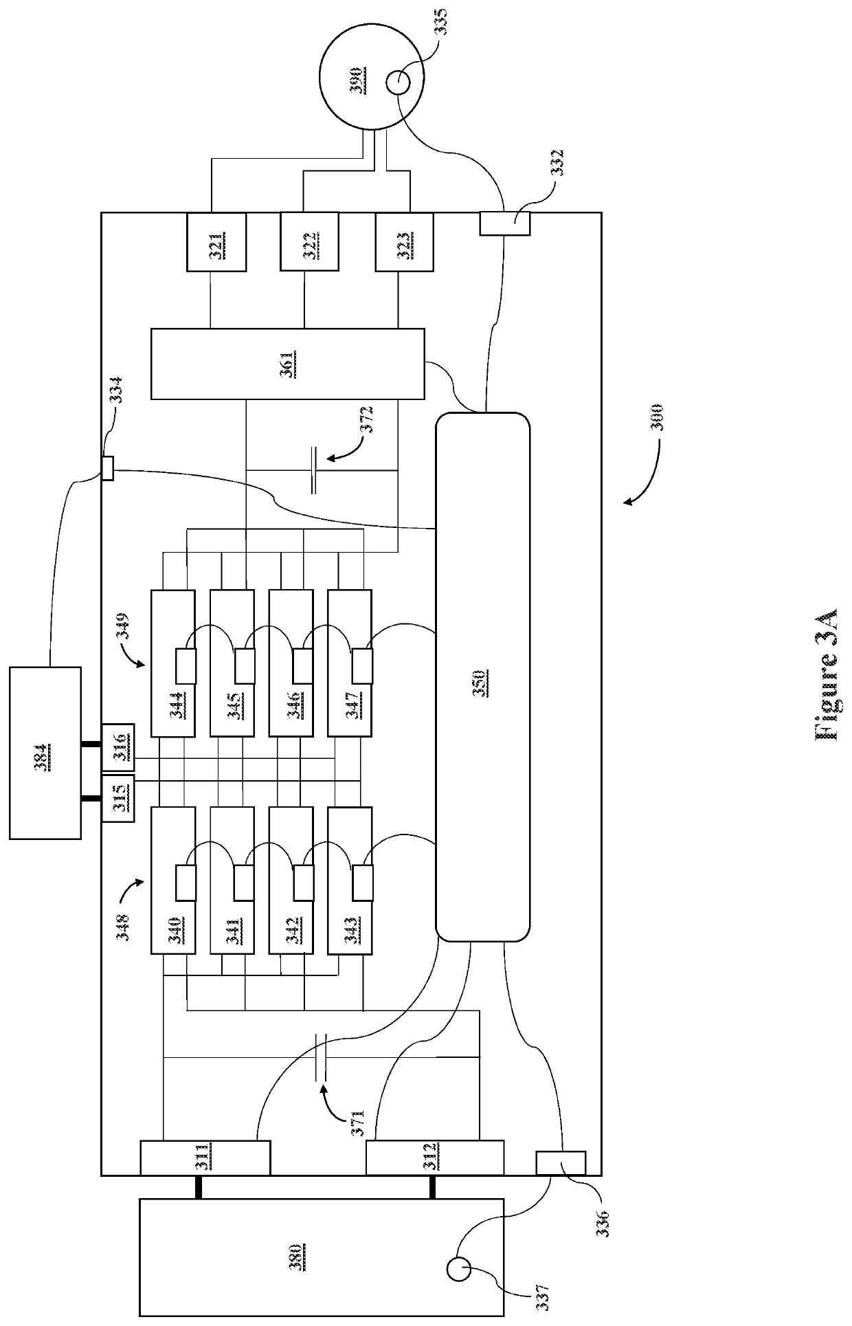 Adaptive DC to DC converter for use with a load and charger