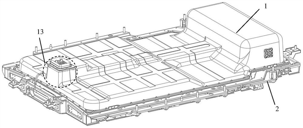 Quick-change power battery mounting system, locking method, unlocking method and electric vehicle