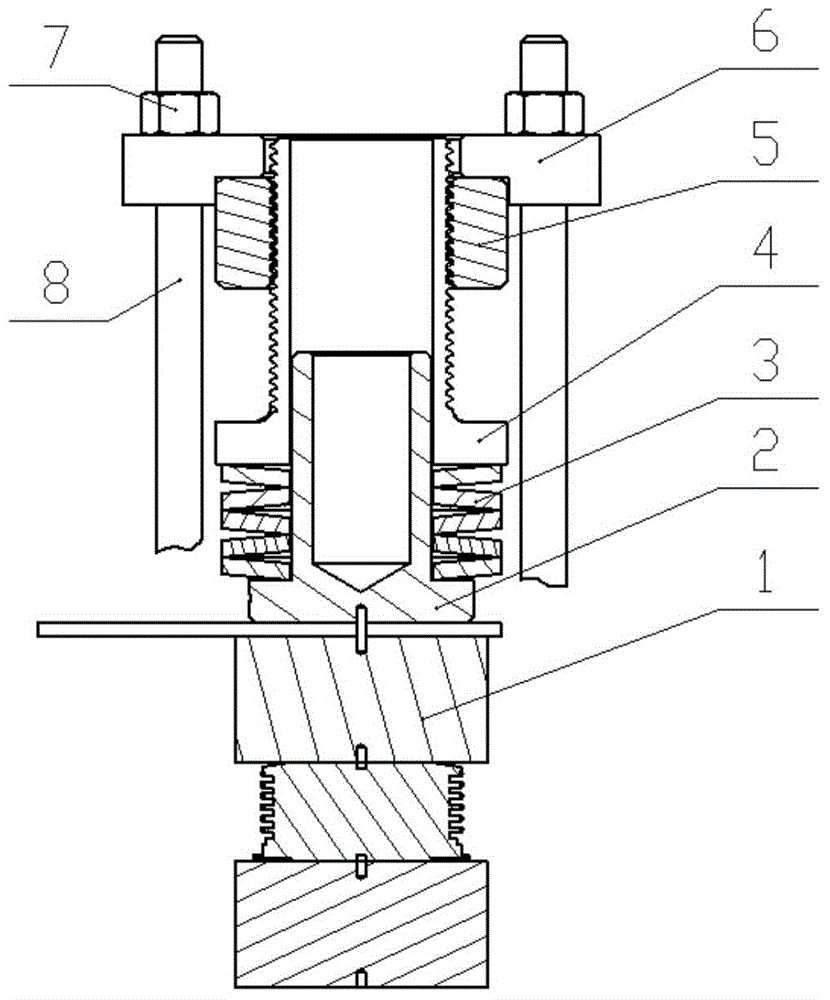 Jacking mechanism for thyristor valve
