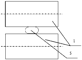 Rectangular section steel wire for radial tire and method for making bead ring